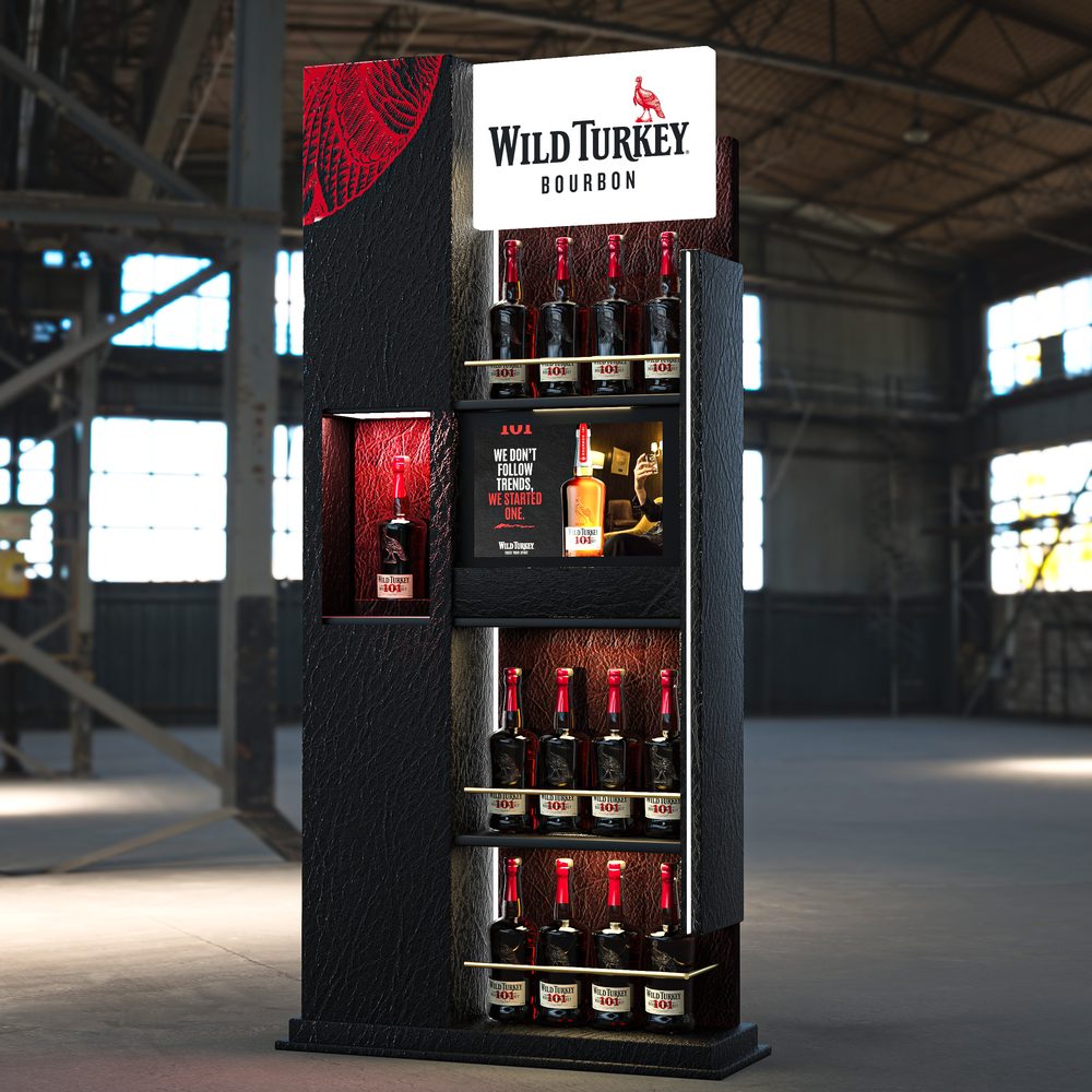 Wild Turkey display render