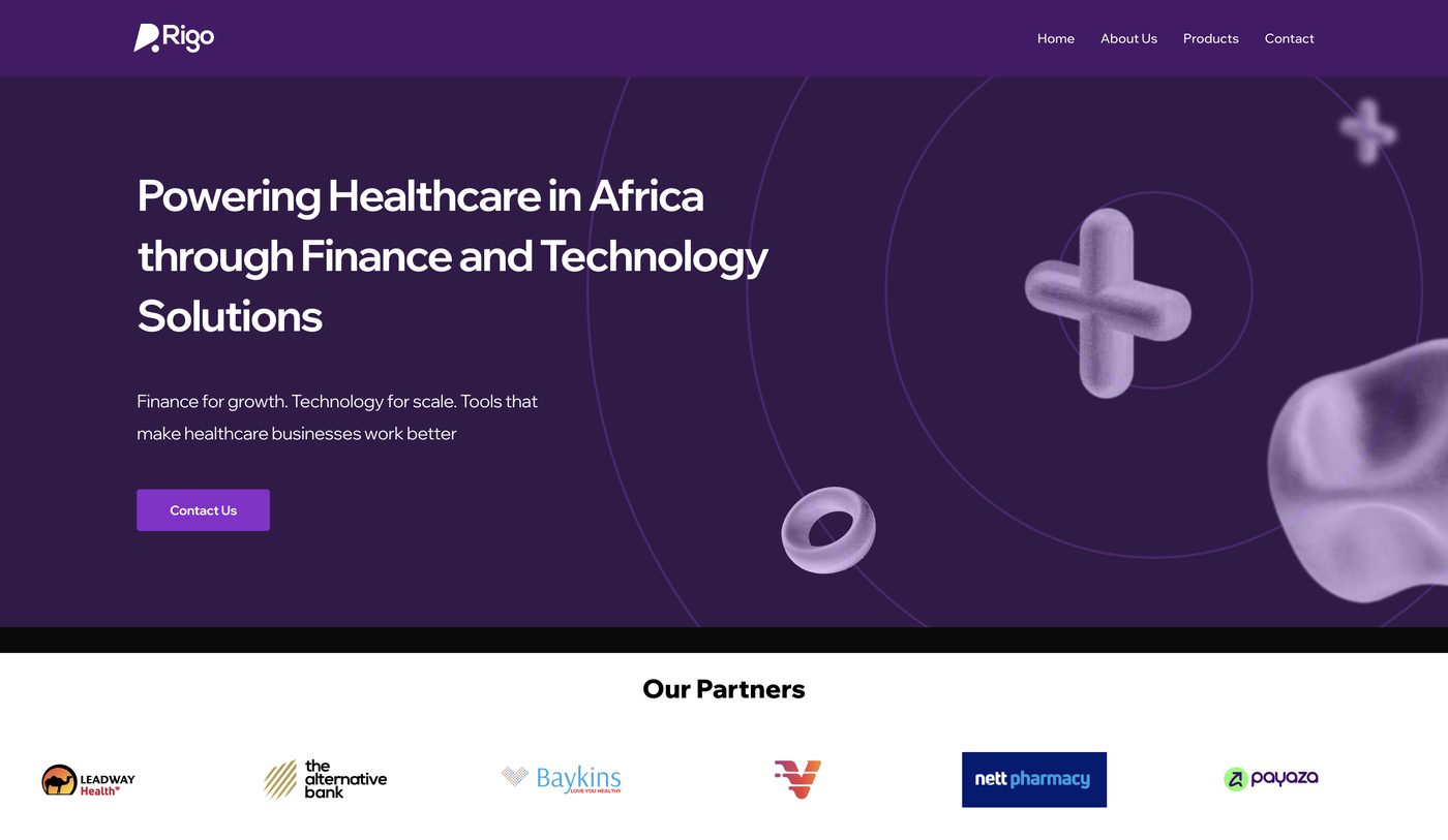 Rigo Microfinance Bank website